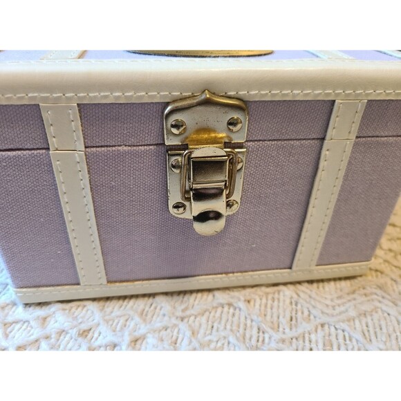 RARE Meg March Small Trunk Little Women Journal 1998 Madame Alexander Purple